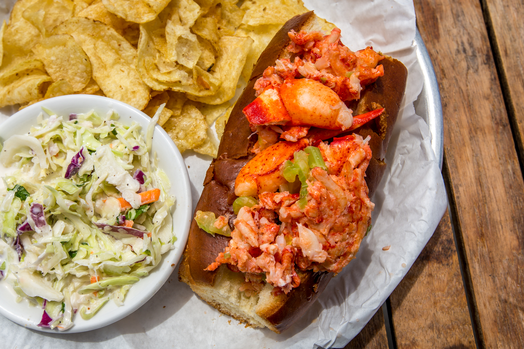 Lobster Roll at Sam