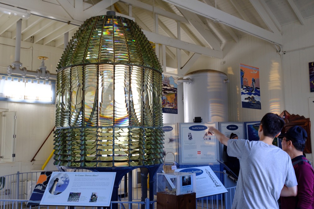 Fresnel Lens at Pigeon Point Lighthouse